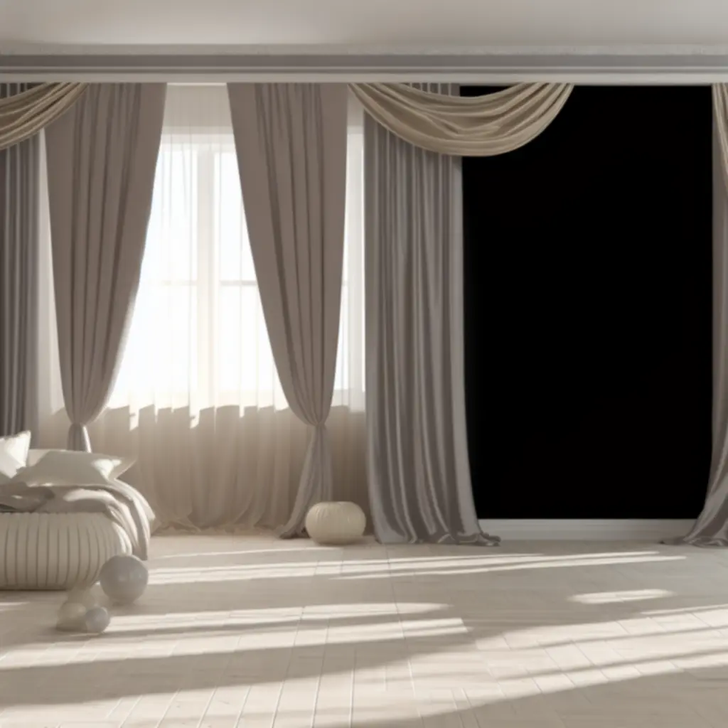 Różne aranżacje wnętrz z zasłonami Curtavixo