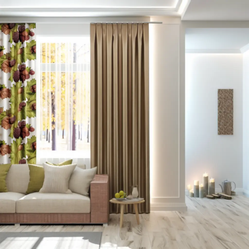 Sezonowe aranżacje okienne z lekkimi zasłonami i naturalnym światłem